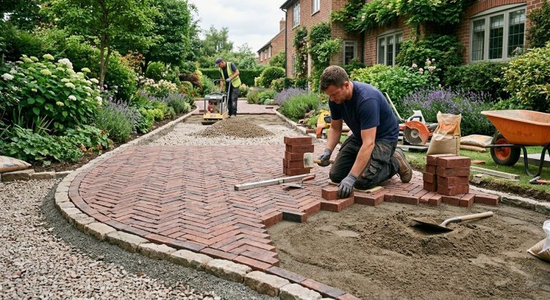 Brick Landscaping Installation in Stamford, CT
