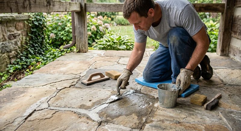 Stone Grout Repair Service