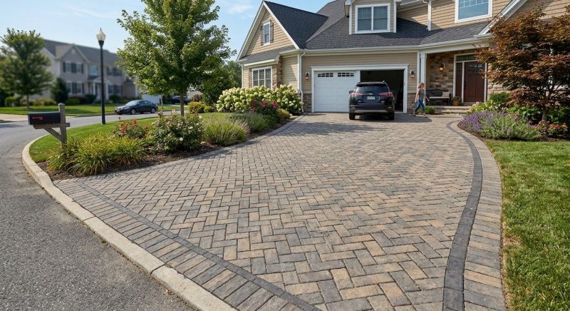 Driveway Pavers Replacement in Davis County, UT