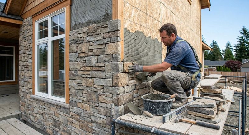 Stone Veneer Installation in Denver County, CO