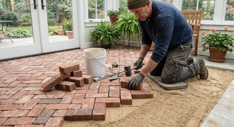 Brick Landscaping Installation in Stamford, CT