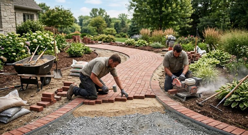 Brick Paving Installation in Fairfield County, CT