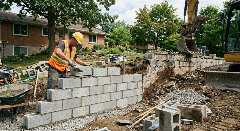 Brick Wall Construction in Boston, MA