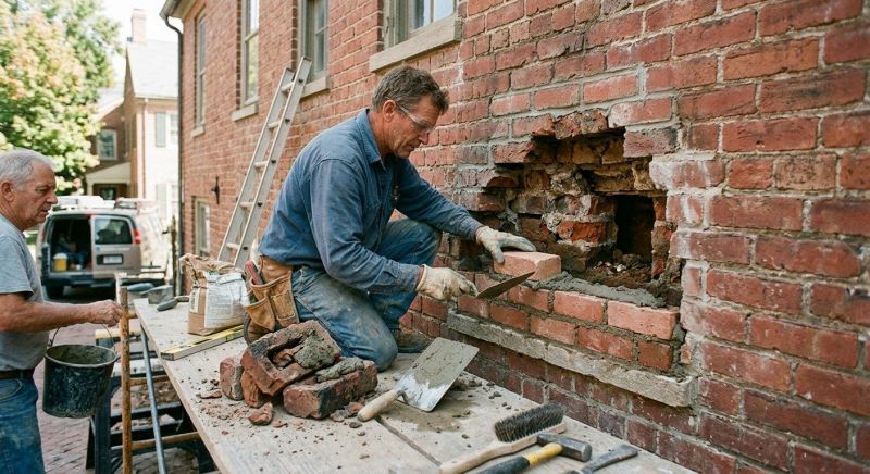 Masonry Steps Installation in Stamford, CT