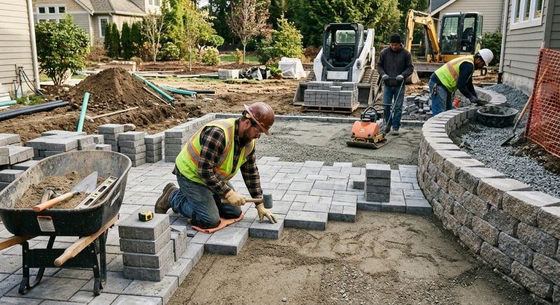 Porous Pavers Installation in Boston, MA