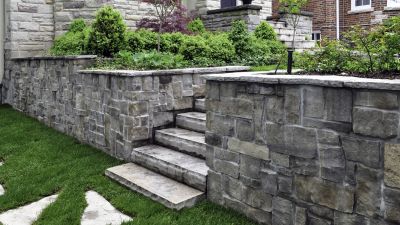 Stone Wall Replacement in Stamford, CT
